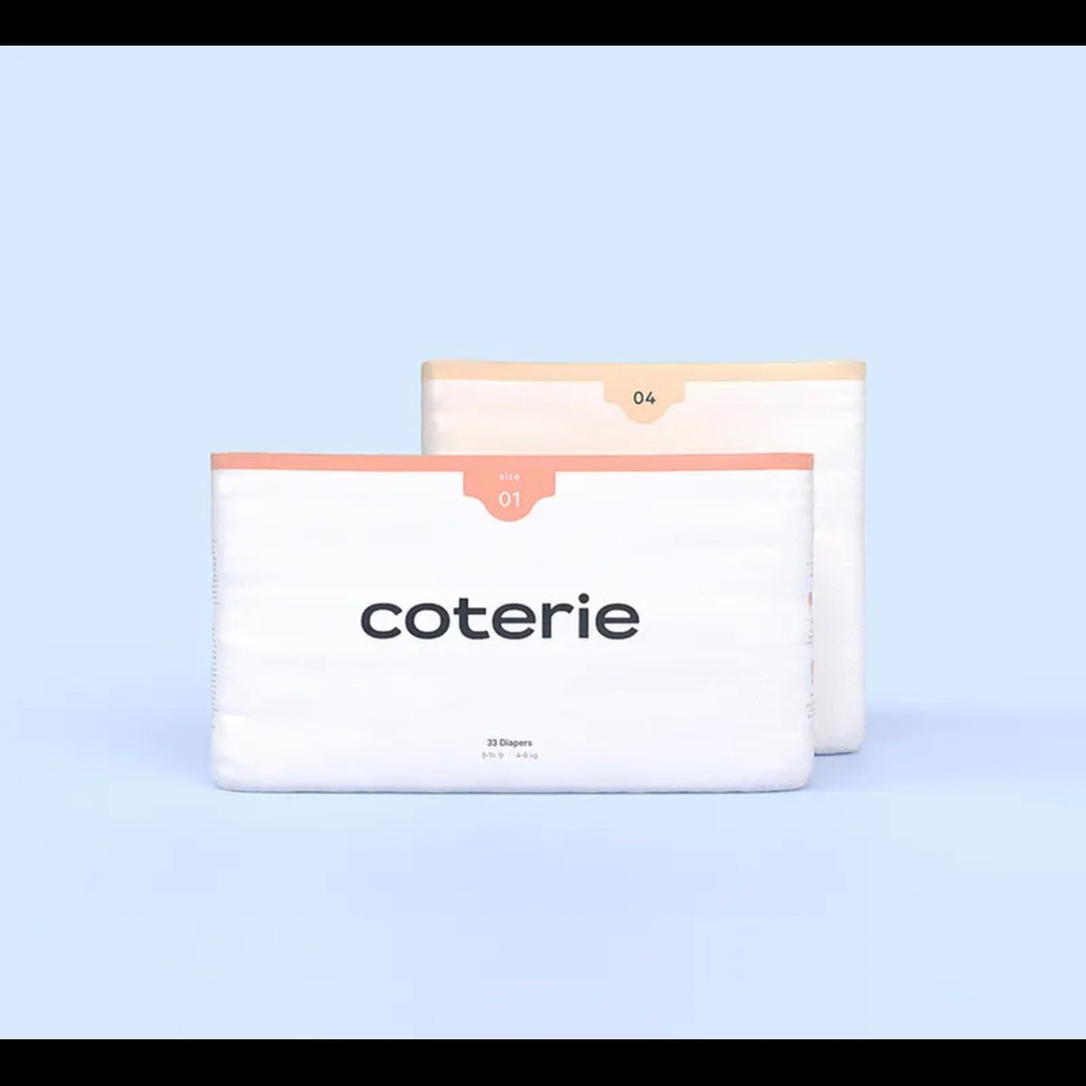 COPY - Coterie Diapers Size 01 (8-12 lbs.)